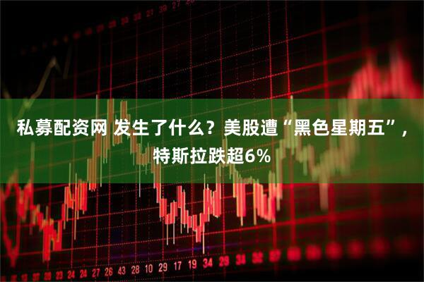 私募配资网 发生了什么？美股遭“黑色星期五”，特斯拉跌超6%